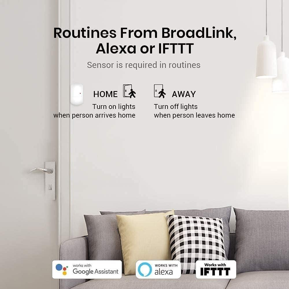 Розумний Wi-Fi вимикач BroadLink LC1 (2 групи): сенсорне керування, таймер, підтримка Alexa та Google Home Київ - фото 7