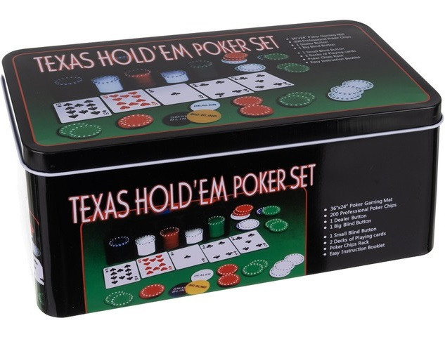 Набір для техаського покеру 200 жетонів та 2 колоди з килимком Iso Trade (600) Нововолинськ - фото 3