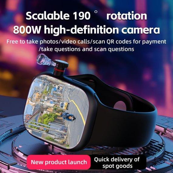 Годинник розумний наручний Smart Sim CD99 з GPS Чорний Вінниця - фото 7