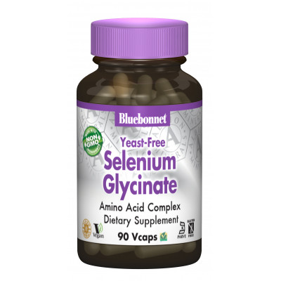 Мінерали Bluebonnet Nutrition Селен гліцинат, Albion, 90 гелевих капсул (BLB0678) Вінниця - фото 1