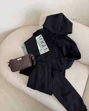 Женский повседневный теплый костюм из трехнитки на флисе Одесса