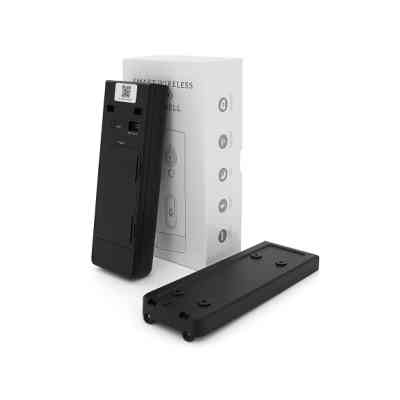 Дверний дзвінок YOSO Wi-Fi video 2MP battery -18650 SD card black (DoorVision-WIFI-02-2) Вінниця