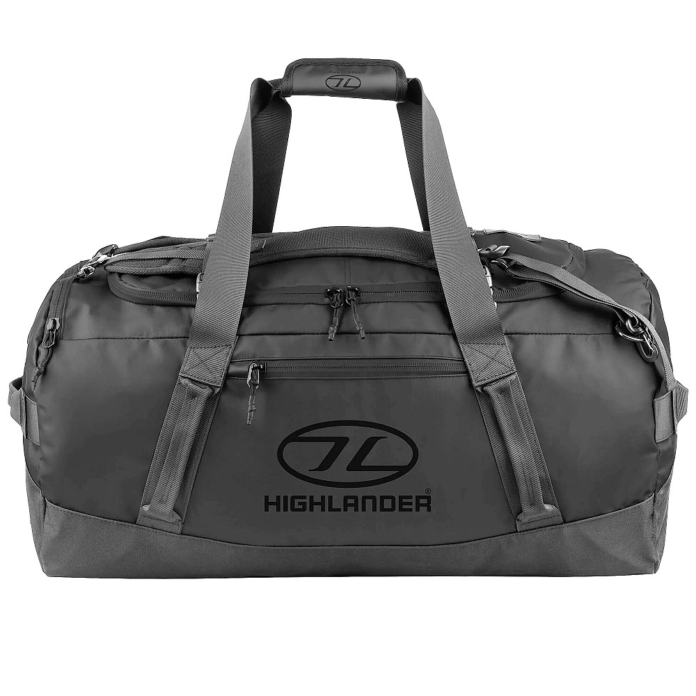 Сумка дорожная водозащитная Highlander Hauler Duffel 90L Black (DB134-BK) Киев - изображение 1