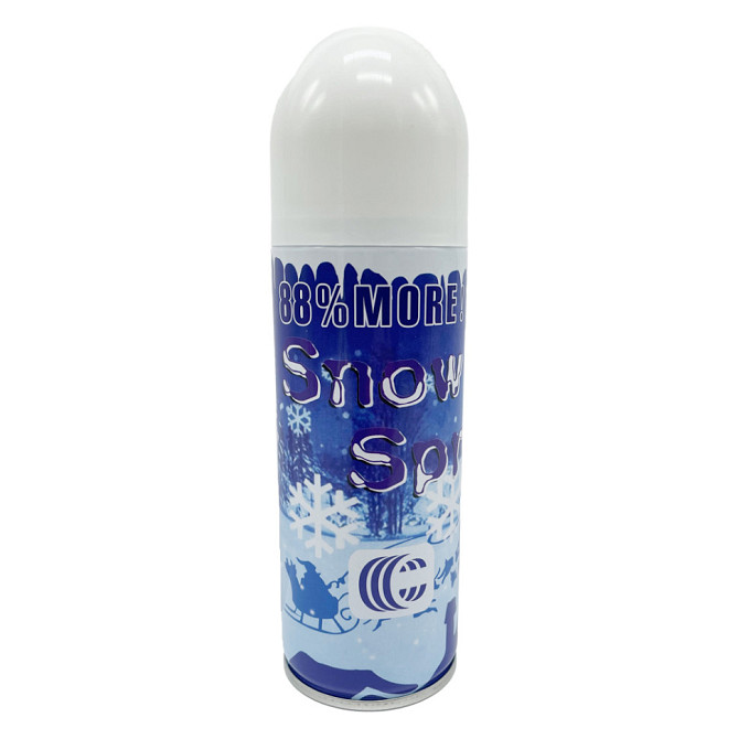 Спрей "Штучний Сніг" 13-36 білий, незникаючий, балончик Вінниця - фото 1