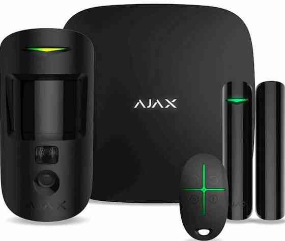 Ajax StarterKit Cam Plus Комплект охоронної сигналізації. Харків