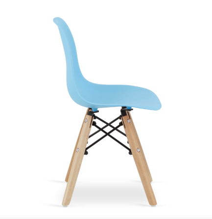 Дитячий стільчик Leobert Zubi зі спинкою блакитний Київ