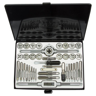 Набор метчиков и плашек Sigma 40 предм., металлический кейс (1643251) Винница - изображение 8