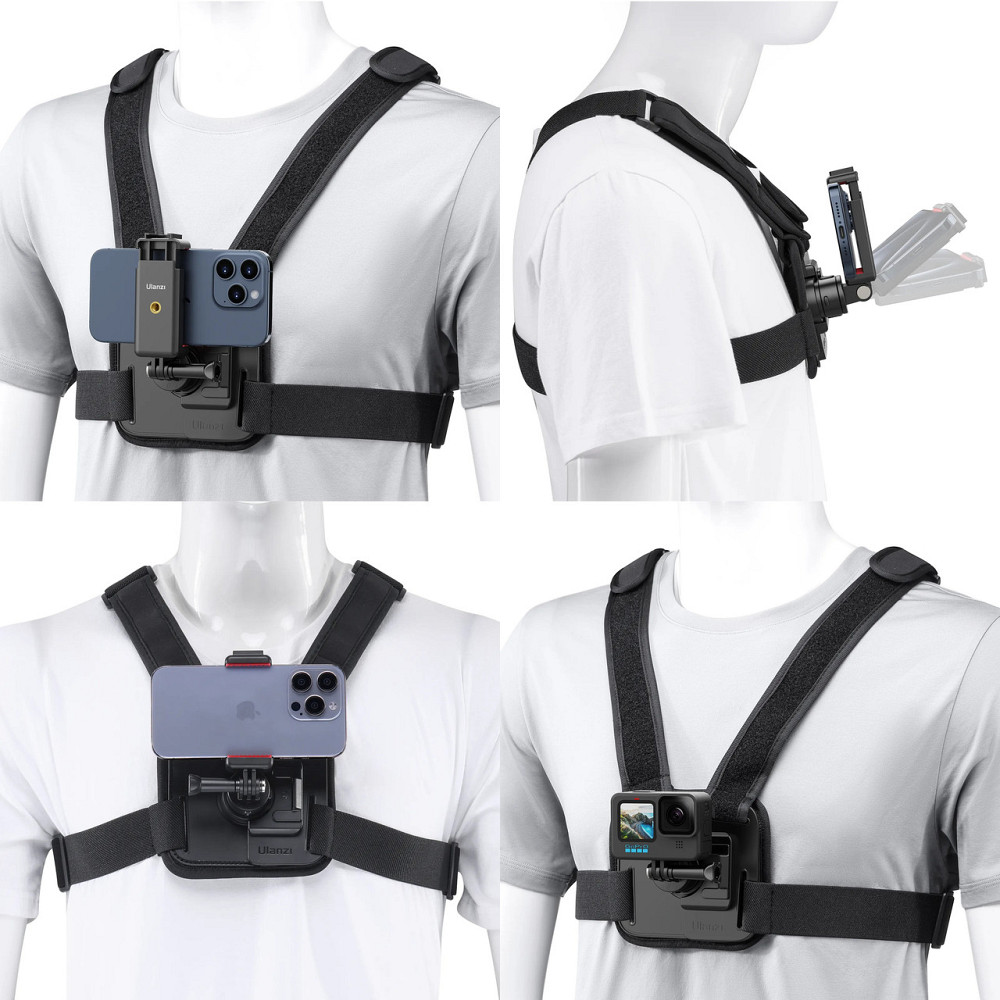 Кріплення на груди для телефону екшн-камери швидкознімне магнітне Go-Quick II Ulanzi CM028 Киев - изображение 3