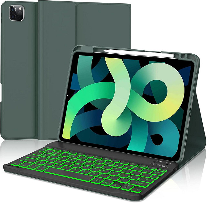 Чехол с клавиатурой для iPad Air 11-inch(M2) 2024/ iPad Air 5 2022/Air 4 2020 10.9/iPad 4-го покол. 10.9 / iPad Pro 11 2018 Днепр - изображение 1