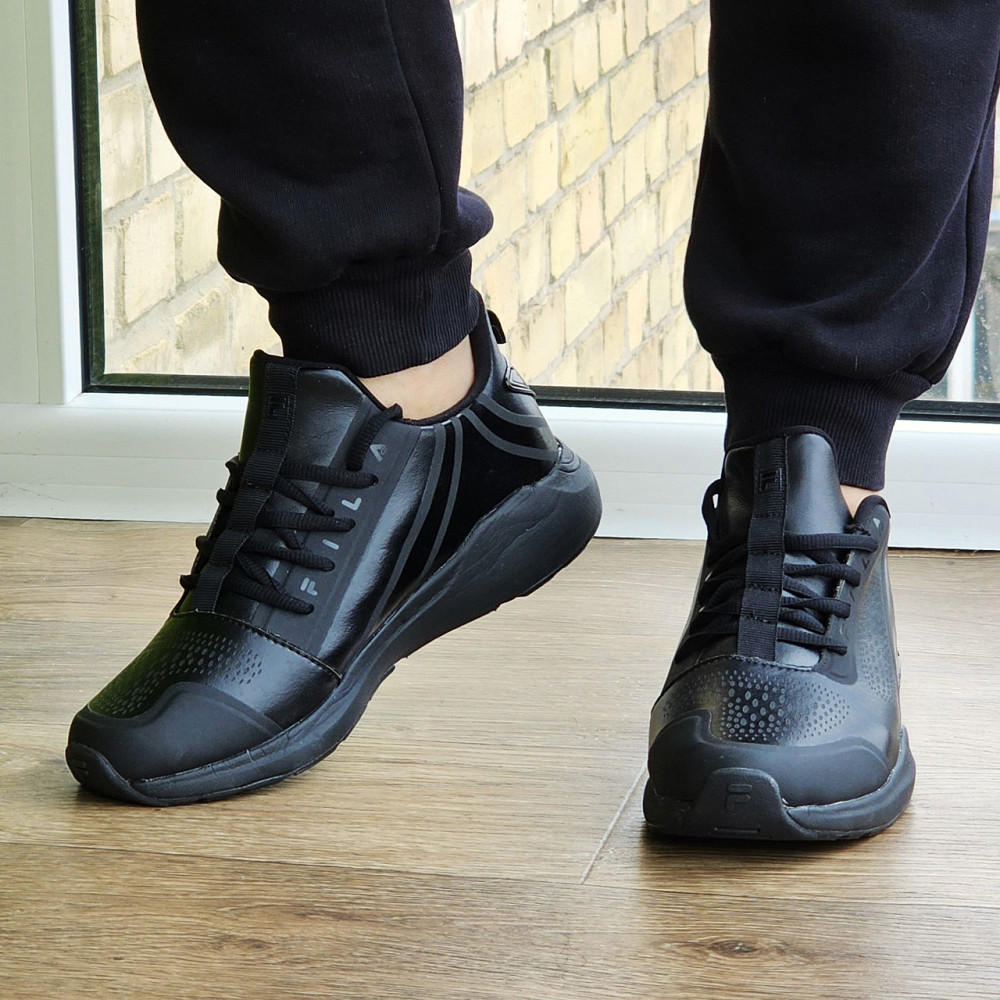 Кросівки FILA Чорні Чоловічі Філа для бігу (розміри: 41,42,43,44,45) Дніпро - фото 8