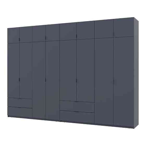 Шкаф для одежды Doros Лукас Графит 4+4 ДСП 340х50х240 DRS-011701 (42005141) Днепр