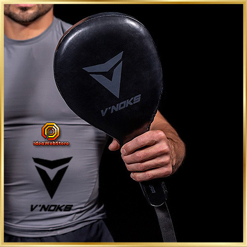 V'Noks Boxing Machine боксерська ракетка з натуральної шкіри, 41×20×6 см, тренувальні лапи для тренера 1 шт Київ - фото 1