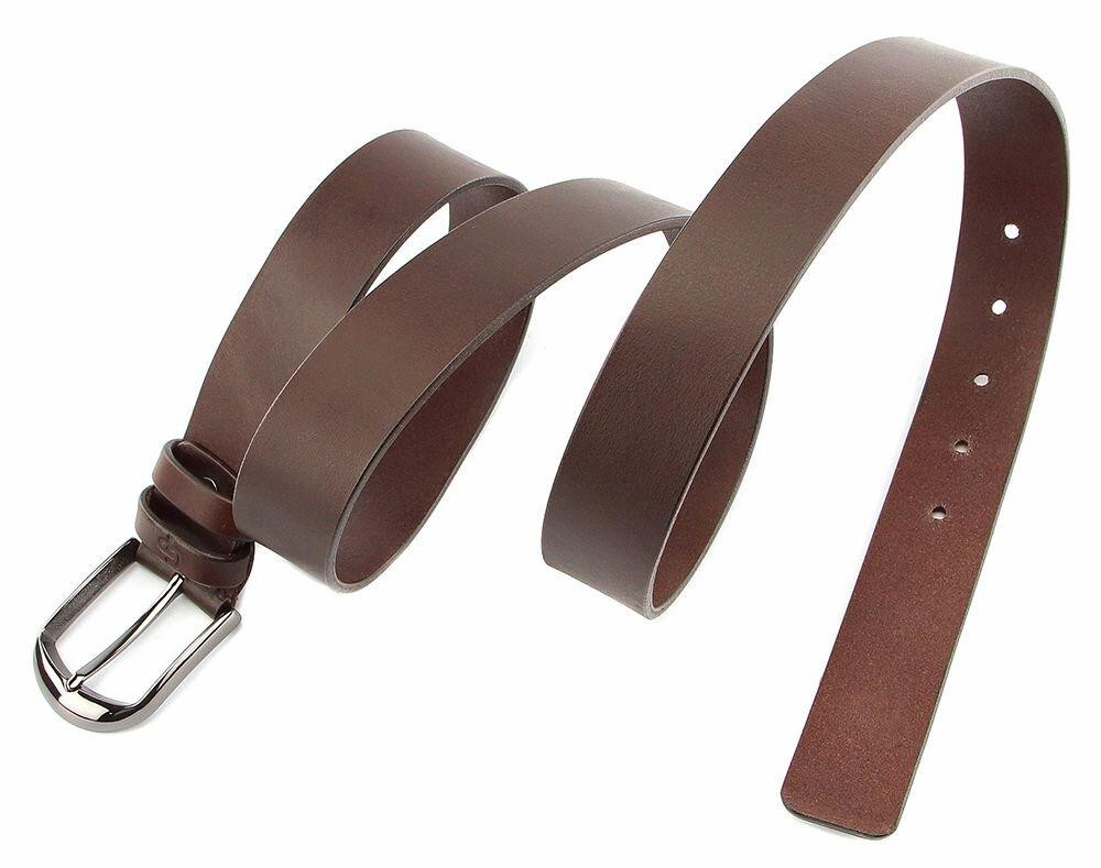 Ремінь чоловічий під штани Коричневий (GRANDE PELLE) Київ - фото 14