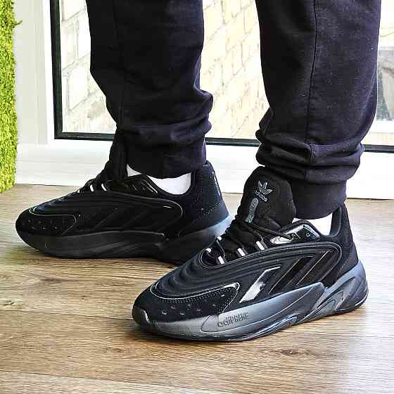 Кросівки Чоловічі Adidas Ozelia Чорні Адідас з Амортизацією Для Біго (розміри: 41,42,43,44,45) — 37-4 Дніпро