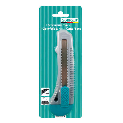 Нож канцелярский Stanger 18 мм (340110) Винница - изображение 1