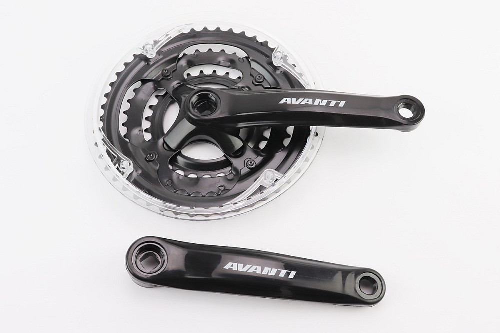 Шатуни "квадрат" 170мм, 48.38.28T MTB, чорні GS-P316 Киев - изображение 1