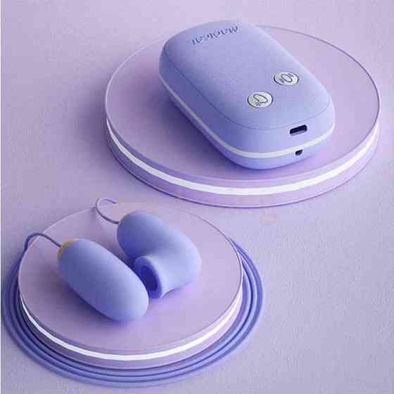 Двойное вакуумное виброяйцо Laile Magic Box USB 20 режимов – Вибраторы Винница