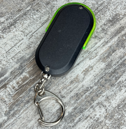 Брелок для пошуку ключів на свист із ліхтариком, звуковим та світловим індикатором, електронний Київ