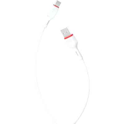 Дата кабель USB 2.0 AM to USB-C 1.0m 2.4A NB-P171 white XO (6920680873692) Винница