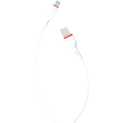 Дата кабель USB 2.0 AM to USB-C 1.0m 2.4A NB-P171 white XO (6920680873692) Вінниця - фото 1