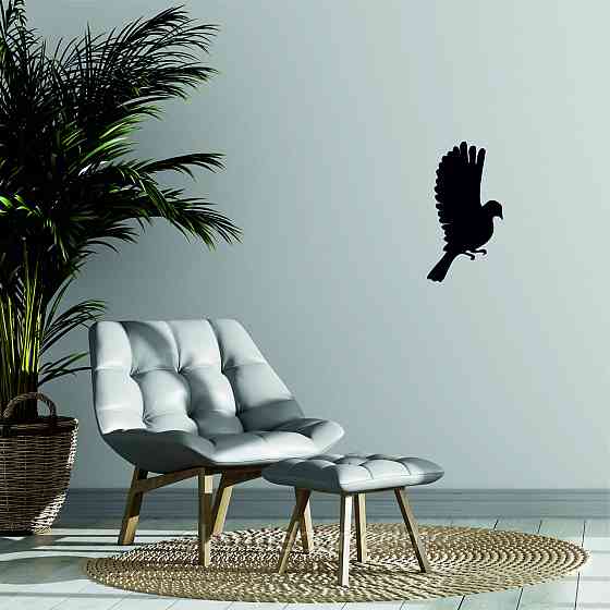 Декоративное настенное Панно «Птичка» Декор на стену(цена за 1шт) Киев