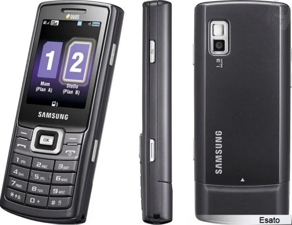 Мобильный телефон Samsung c5212 Silver, Black 1000 мАч. Київ - фото 3