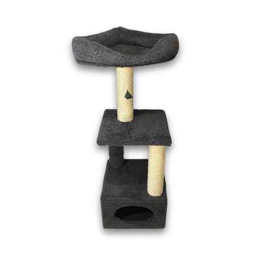 Дряпка Природа Д23 для котів з будиночком 36x36x115 см Київ