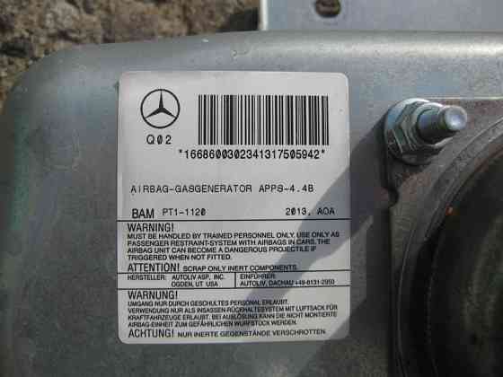 Mercedes-Benz  A1668600302 Подушка безпеки переднього пасажира ML GLE W166 GL GLS X166 Одеса