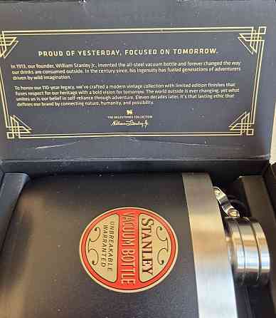 Фляга Stanley Master Milestones Hip Flask 0.23 л для алкоголю. Харків