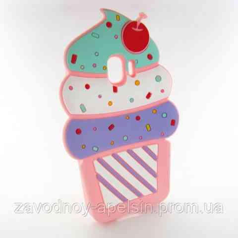 Samsung J2 J250 2018 объемный 3D чехол Ice cream Одесса