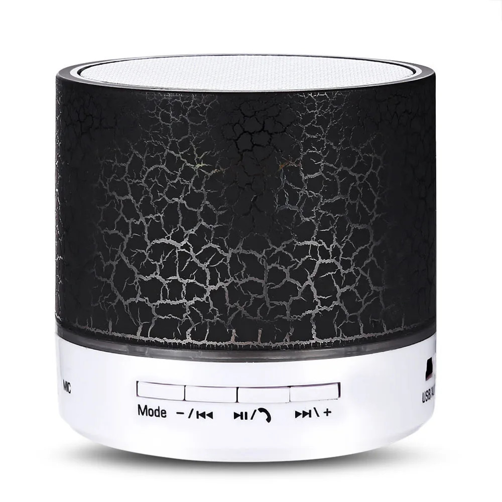 Колонка портативная Bluetooth с подсветкой черная AC Prof A9-B Киев - изображение 2