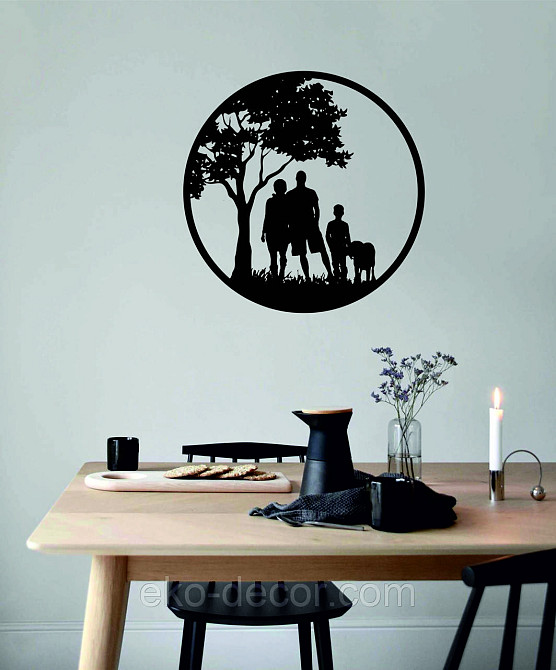 Декоративне настінне Панно «Родина», Декор на стіну Київ - фото 7