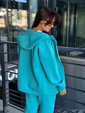 Женский теплый костюм на флисе Голубой 42/44 Харьков