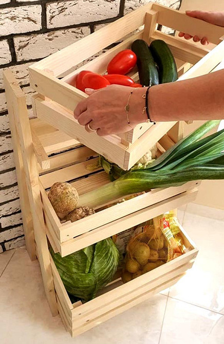 Стелаж для овочів і фруктів "Скорінта" бланже Миколаїв - фото 1