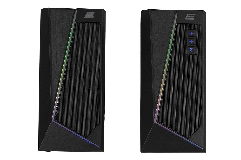 Акустична система 2E PCS233 RGB, 2.0, USB, Black Київ - фото 7