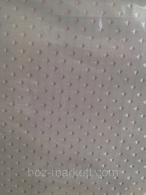 Шторка для ванной однотонная серо-бежевая Харьков - изображение 4