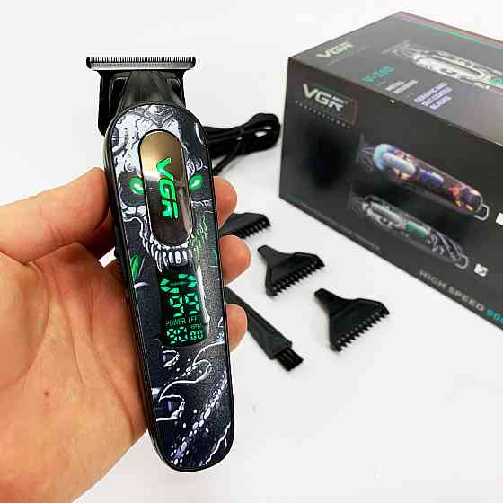 Багатофункціональний тример для стрижки волосся і тіла, Професійна акумуляторна машинка Акумулятор QR-68 Івано-Франківськ