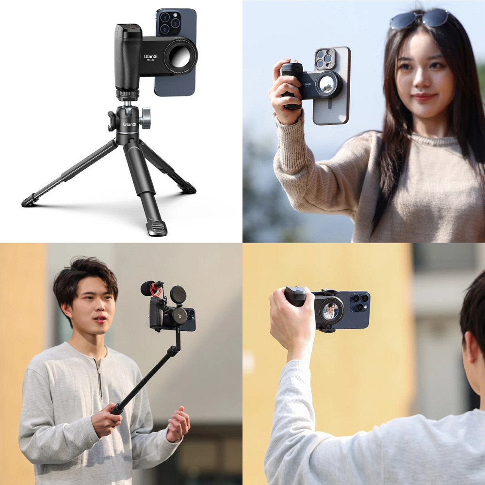 Ручка держатель для телефона с зеркалом пультом MagSafe Ulanzi MA35 Киев - изображение 5