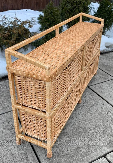 Комод плетеный с шухлядами Киев - изображение 3