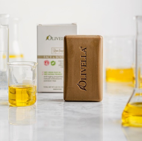 Мило для обличчя та тіла для чутливої шкіри без запаху на основі оливкової олії OLIVELLA 100 г Київ - фото 4