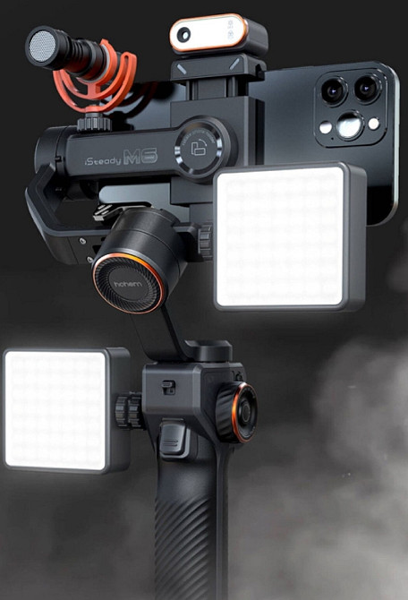 Монопод стабилизатор для телефона Hohem iSteady M6 новый в пленке. Харьков - изображение 1