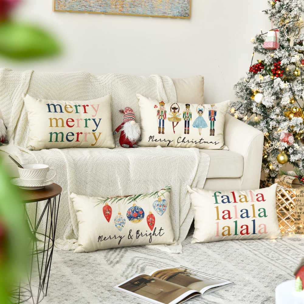 Декоративні наволочки 30*50 см 4 шт AVOIN Луцьк - фото 1