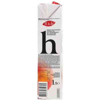 Сок Rich Персиковый нектар с мякотью 1 л (4820039352705) Винница