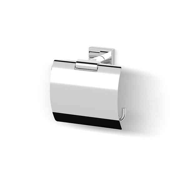 Тримач для туалетного паперу з кришкою IMPRESE BILOVEC хром Київ