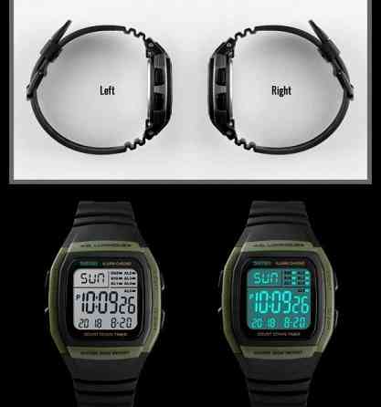 Мужские спортивные часы Skmei 1278 Зеленый Винница