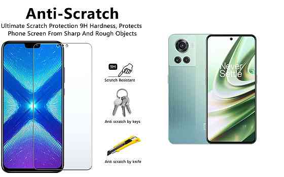 Защитное стекло NeoGlass для OnePlus 10R 5G – ультрапрозрачное и устойчивое Киев