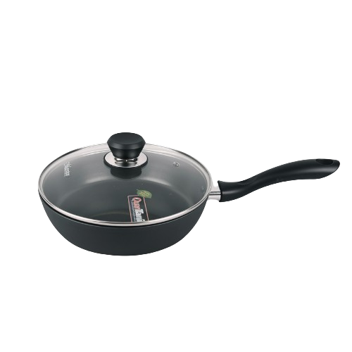 Сковорідка d24см скляна кришка а/п Quan Tanium MR-1205-24 Maestro Житомир