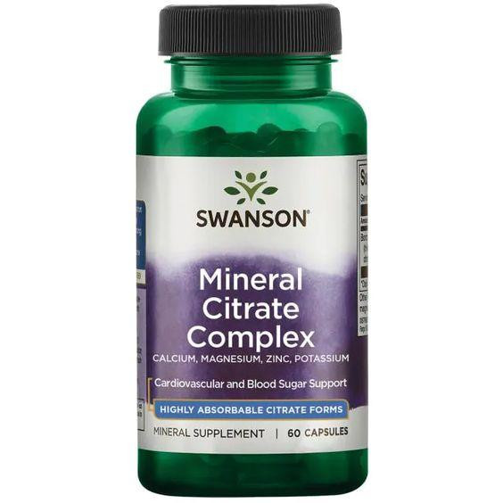 Mineral Citrate Complex - Calcium, Magnesium, Zinc, Potassium 60 caps Луцк - изображение 1