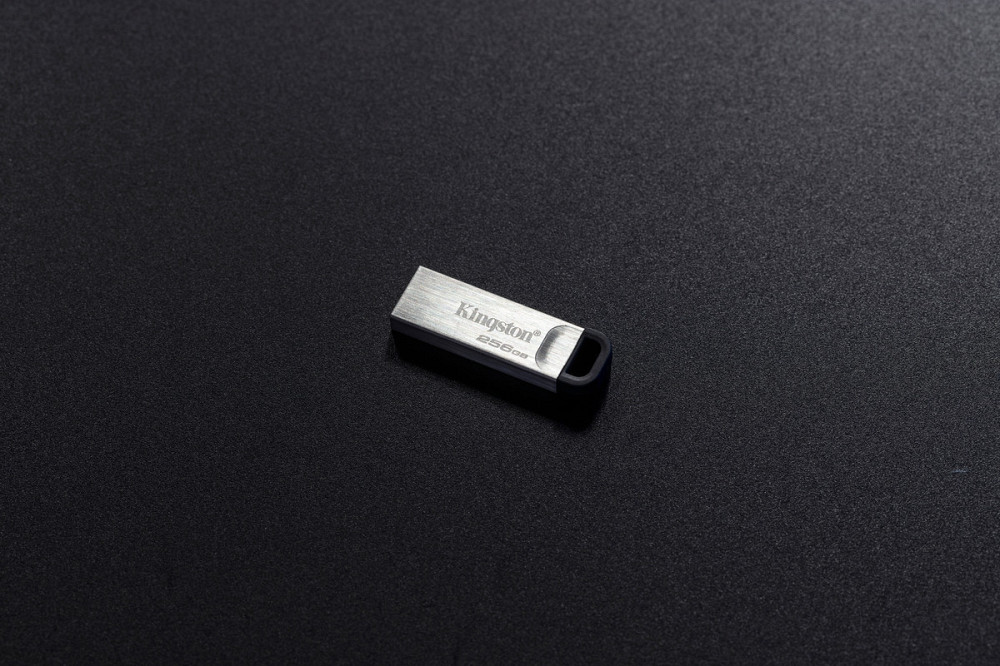Флешнакопичувач USB3.2 256 GB Kingston DataTraveler Kyson Silver/Black (DTKN/256GB) Метал Харків - фото 7