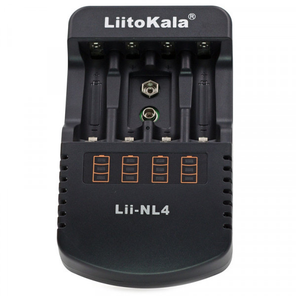 Зарядний пристрій LiitoKala Lii-NL4, 4x(NiMH/NiCd) + 1*9V(крона) (Lii-NL4) Київ - фото 2